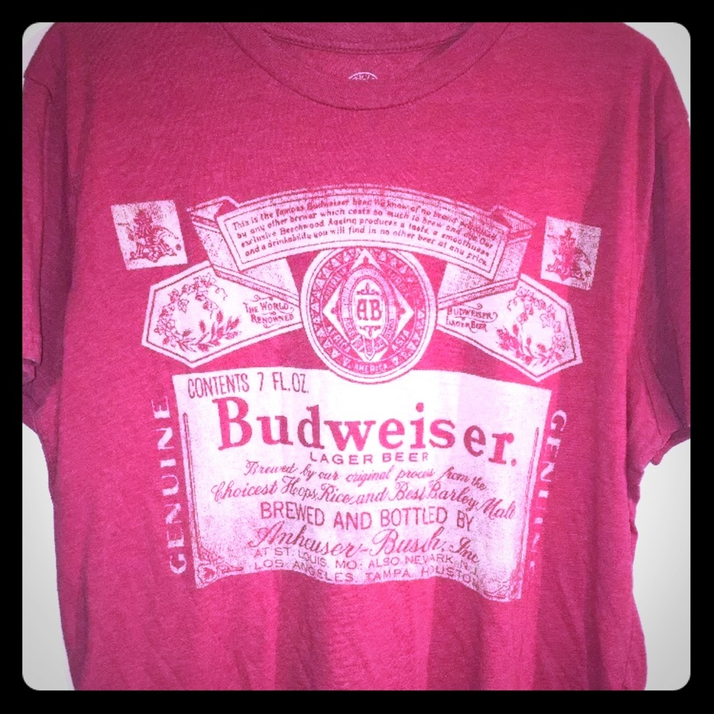 Budweiser Beer Tee T-Shirt